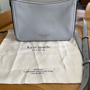 Kate Spade Light Gray Crossbody Bag